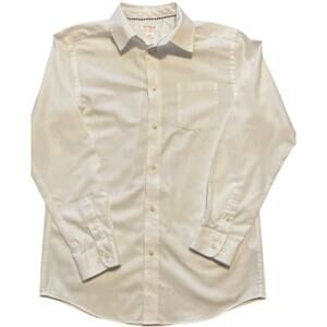 Cat & Jack XL (16) White Button Down